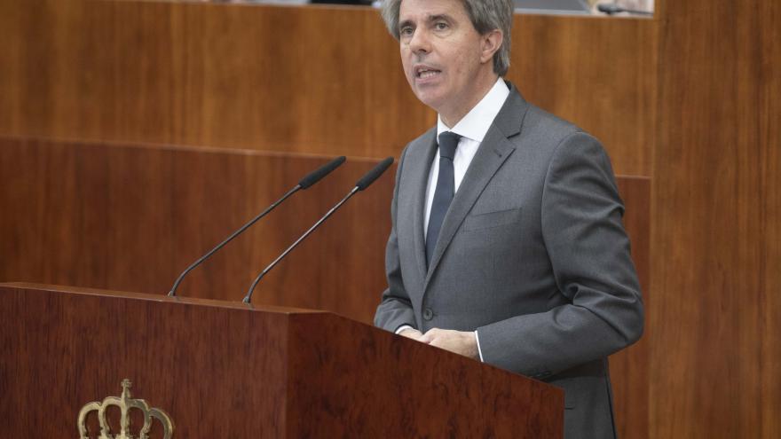 Ángel Garrido, presidente de la Comunidad de Madrid