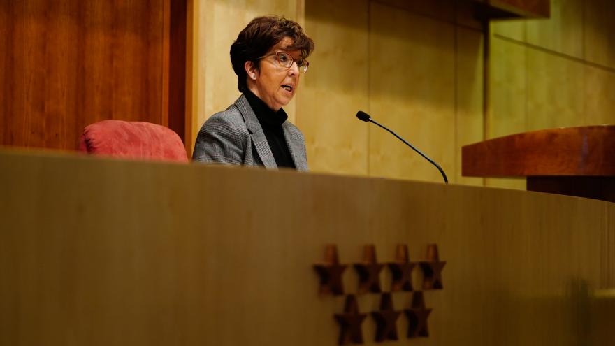 Elena Andradas evalúa la situación epidemiológica y asistencial de Madrid