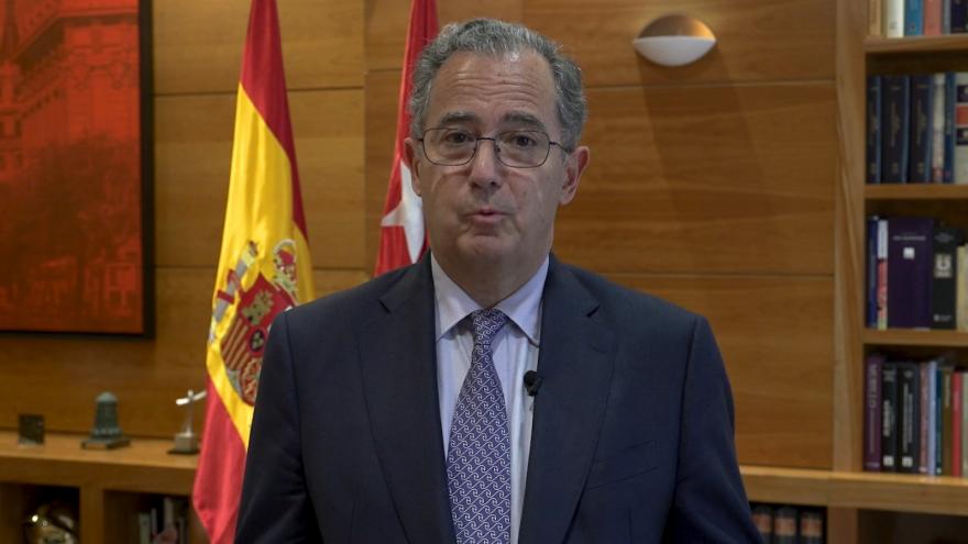 El consejero de Educación y Juventud, Enrique Ossorio