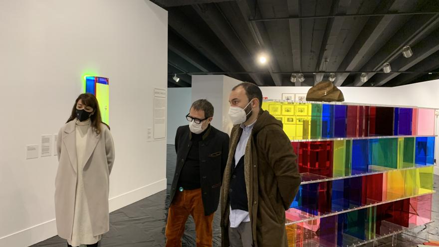 Manuel Giménez visita el Madrid Design Festival