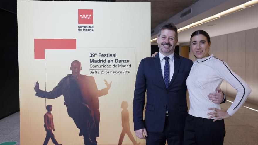 El consejero Mariano de Paco Serrano durante la presentación de la XXXIX edición de Madrid en Danza