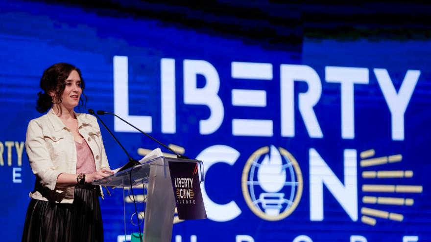 Isabel Díaz Ayuso en la conferencia internacional Liberty con Europe20 (1)