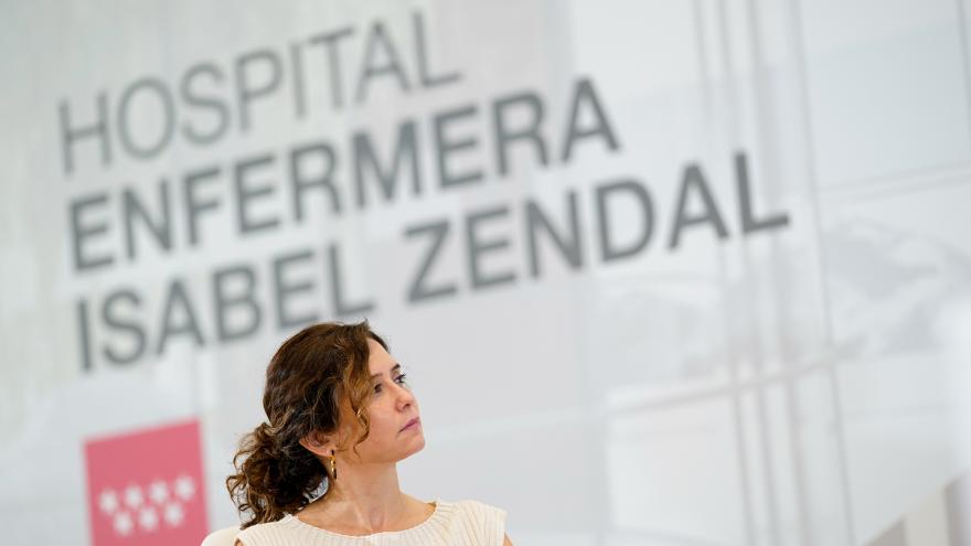 La presidenta durante la presentación del proyecto