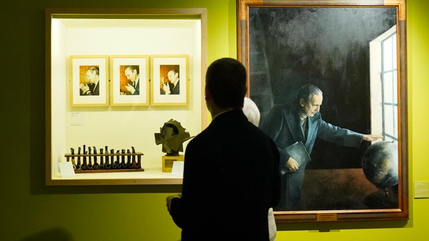 El consejero durante la inauguración