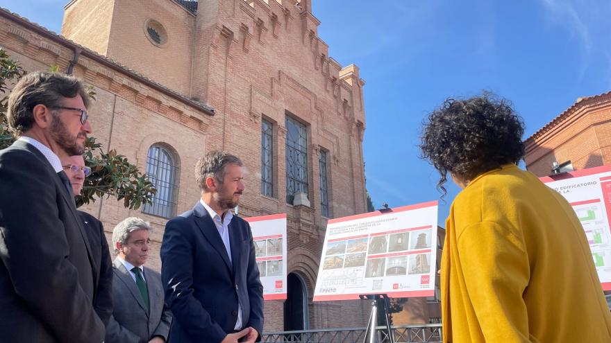 El consejero recorriendo el municipio