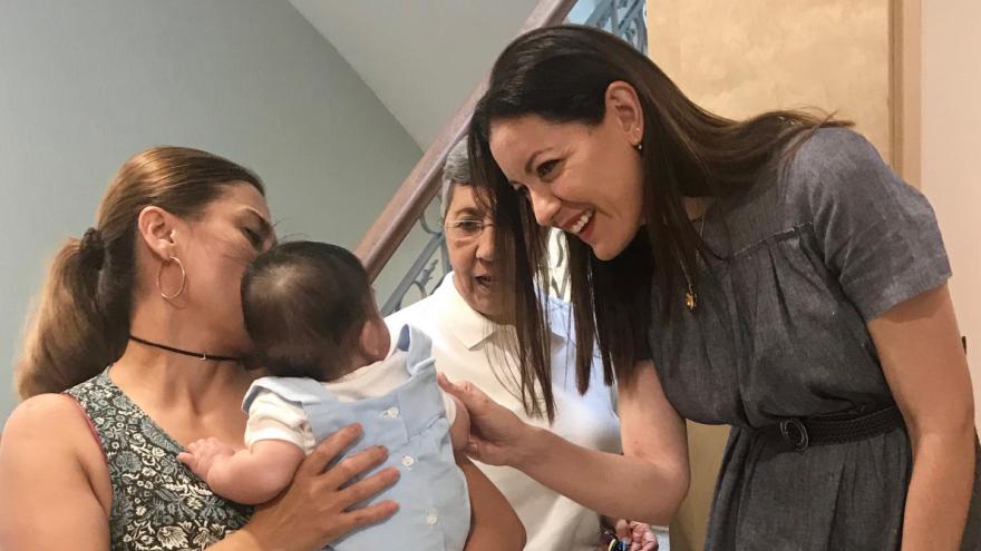 Lola Moreno ha inaugurado hoy en Pozuelo de Alarcón el centro maternal Residencia Villa Paz tras sus obras de rehabilitación