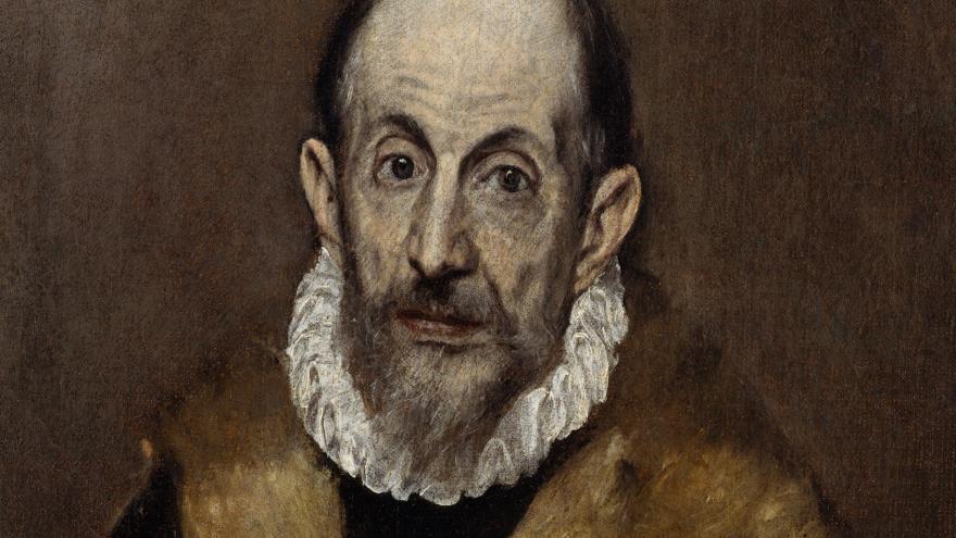 Retrato de un caballero anciano, El Greco