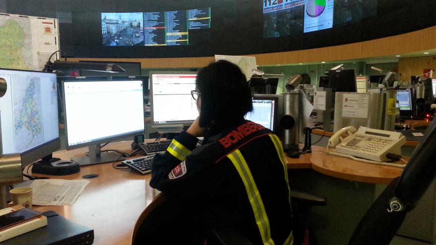 operador de bomberos