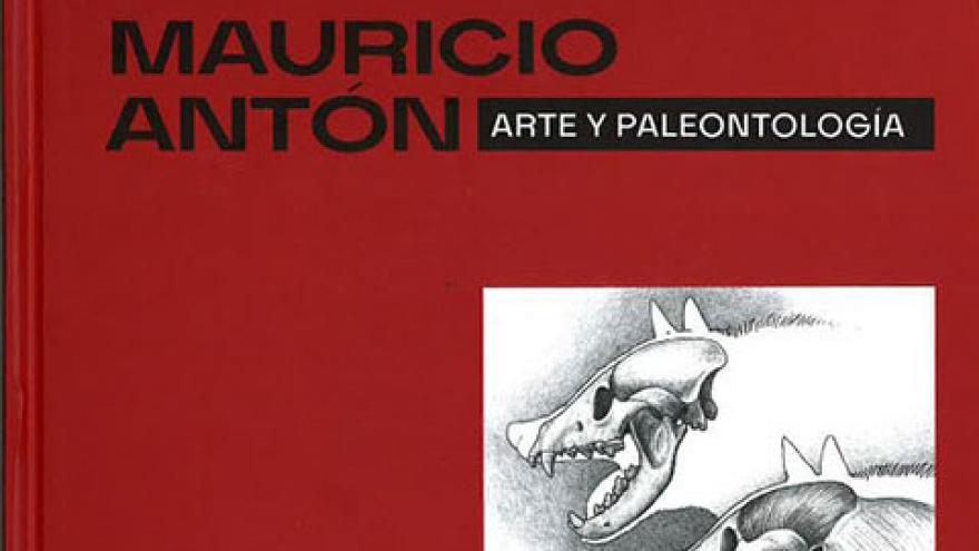 Portada del catálogo de Mauricio Antón Arte y Paleontología