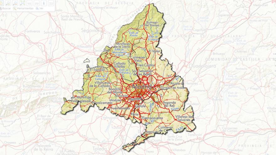 Mapas | Comunidad de Madrid