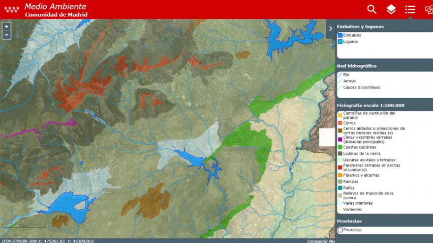 Accede al Visor de cartografía ambiental con un click