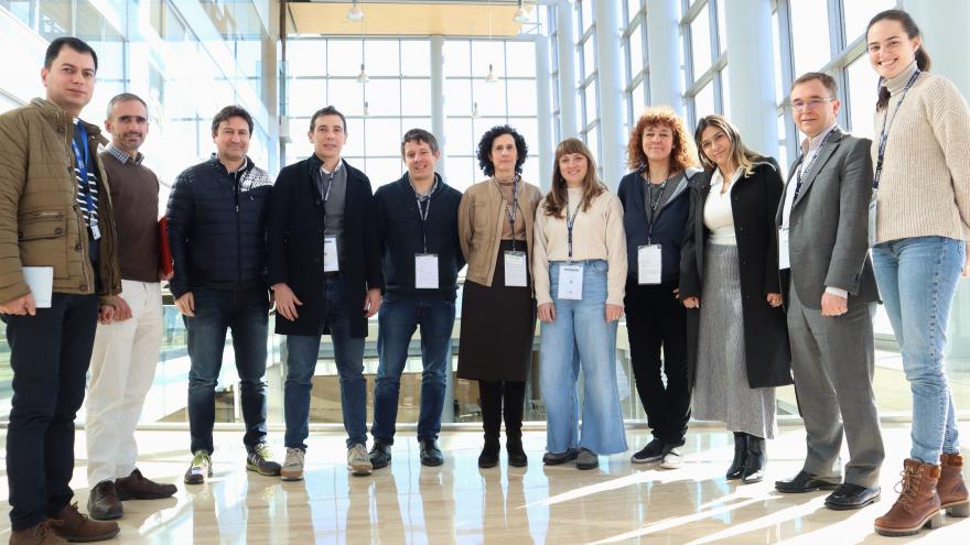 Los representantes del proyecto DITTCe reunidos en el Instituto IMDEA Materiales