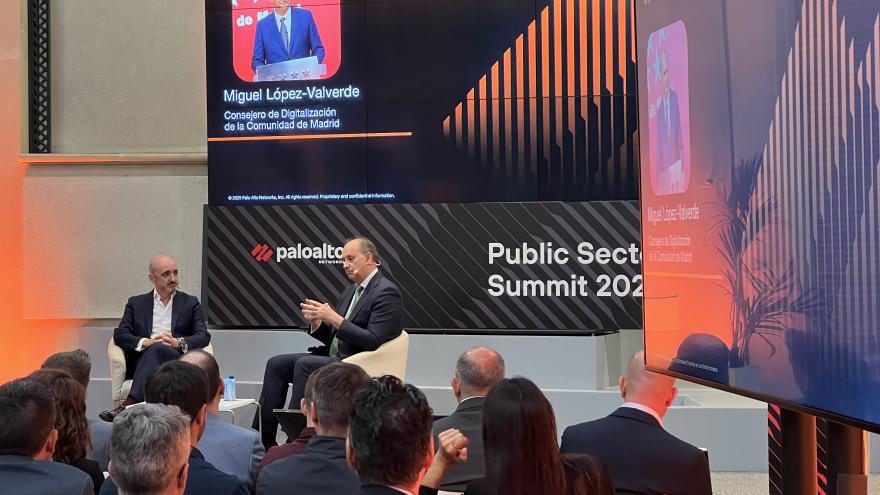 El consejero López-Valverde