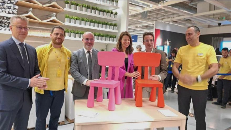 la directora general de Comercio, Consumo y Servicios ha participado en la inauguración de la nueva tienda de IKEA en Leganés