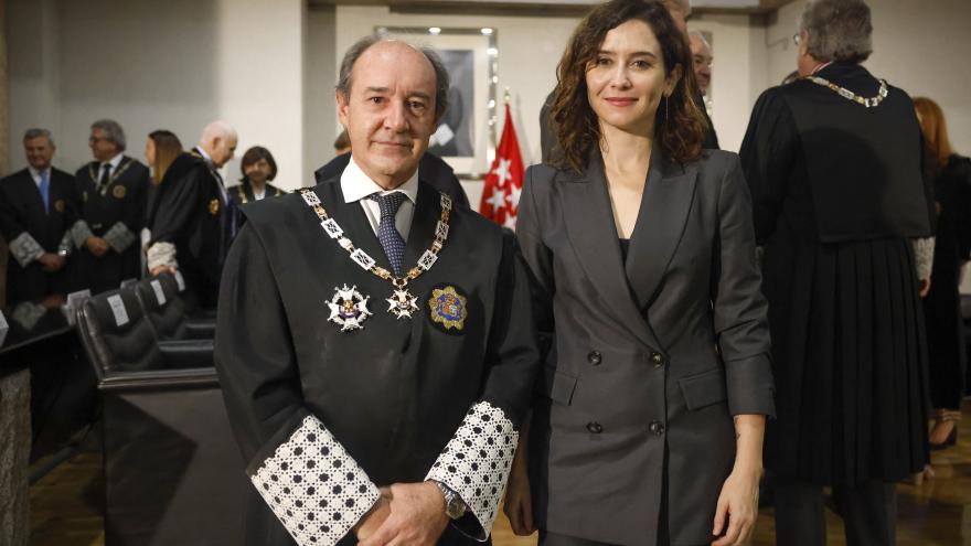 The president during her attendance at the event