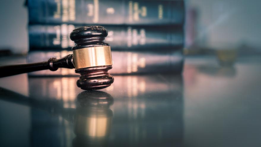 A court gavel