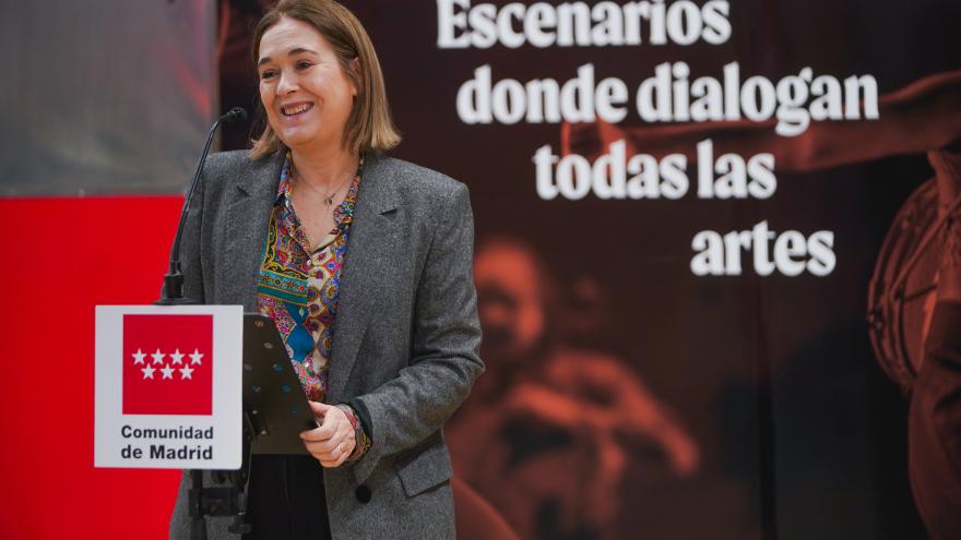 La consejera Marta Rivera durante la presentación 