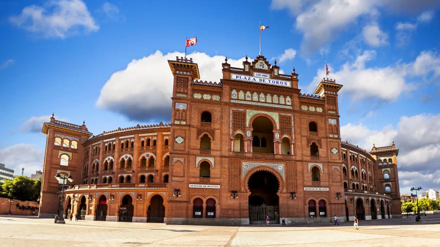 Vista de la plaza de toros de Las Ventas