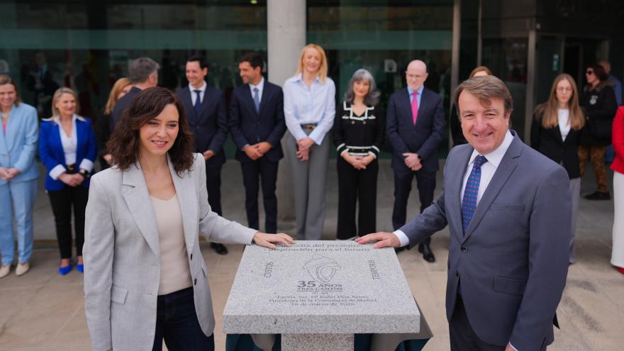 La presidenta Isabel Díaz Ayuso