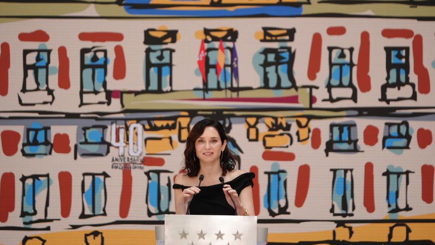 La presidenta Isabel Díaz Ayuso