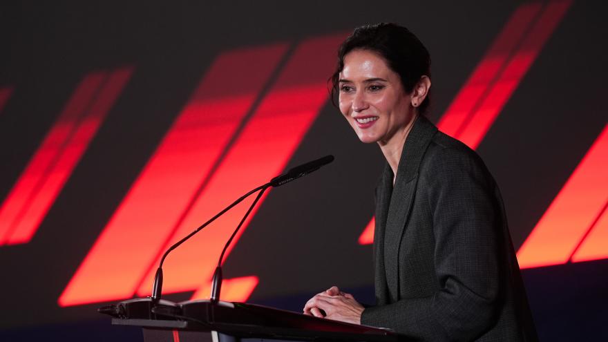 La presidenta Isabel Díaz Ayuso