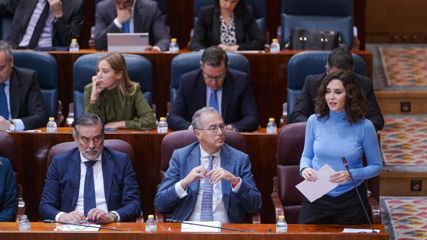 La presidenta en el pleno