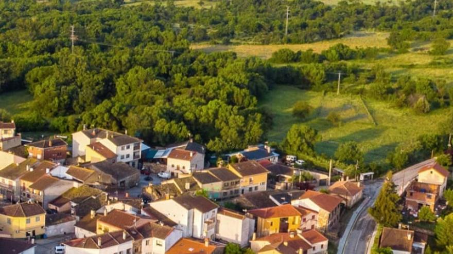 Foto aérea Villavieja de Lozoya