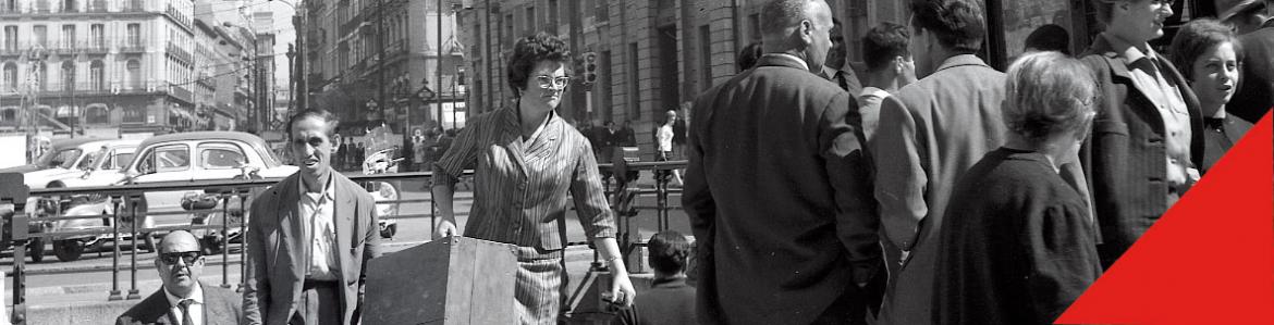 Madrid. Puerta del Sol, (Regional Archive of the Community of Madrid. Photographic Fund Nicolás Muller.)