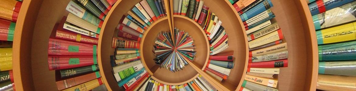 circular bookcase