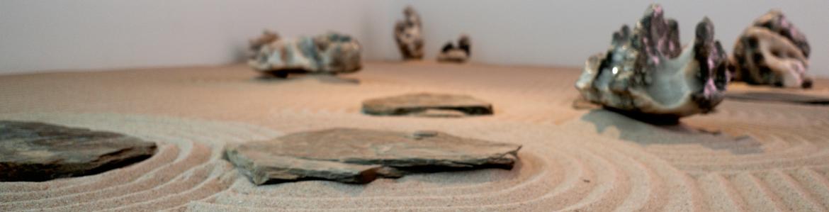 Soil with sand and salt stones