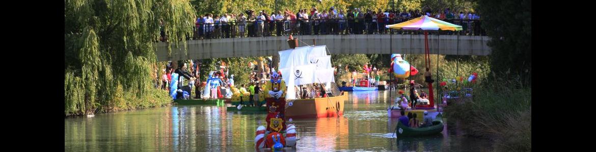 Descenso del Tajo en fiestas. Aranjuez