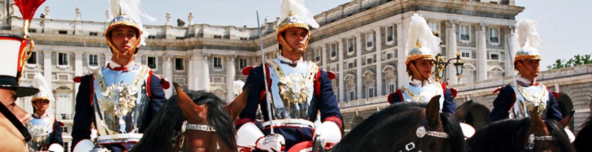 Relay of the Royal Guard in the Royal Palace of Madrid