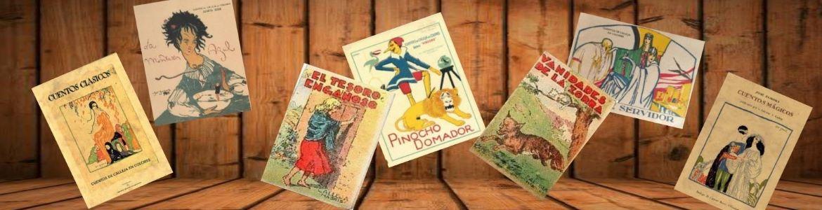 Ilustraciones de cuentos infantiles de la Editorial Calleja Portadas de cuentos infantiles de la Editorial Calleja