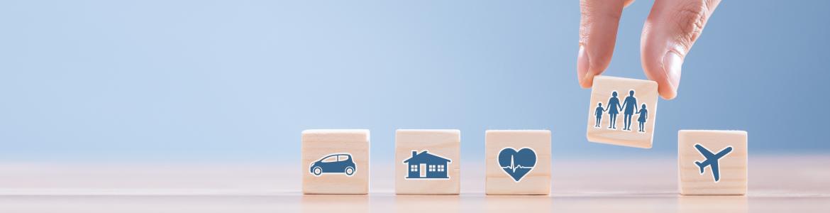 imagen abstracta de seguros de viaje