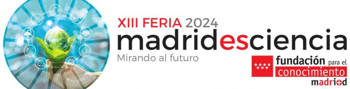 Logo Feria Madrid es Ciencia 2024