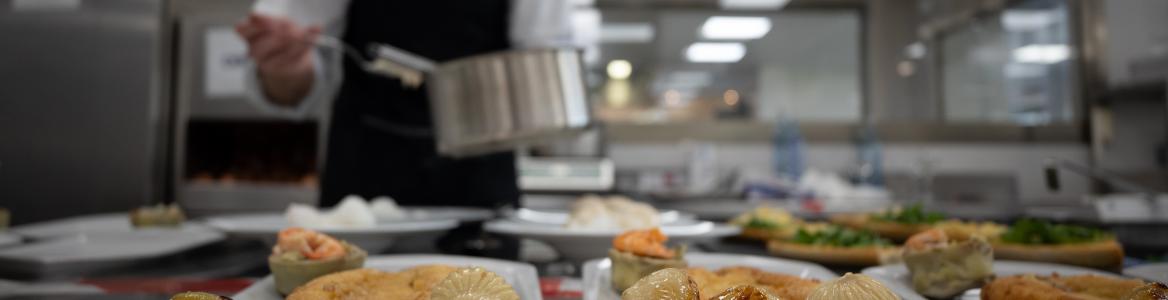 alumnos de cocina
