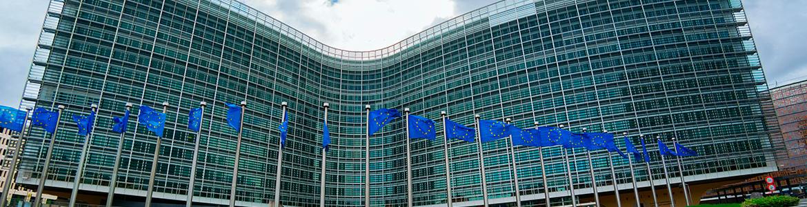 Exterior del edificio de la Comisión Europea