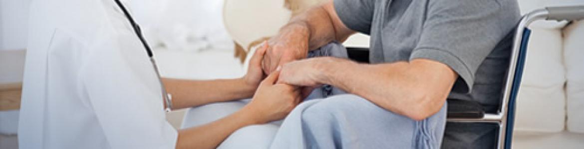 Enfermera con paciente