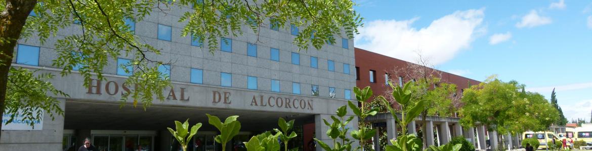 Frontal del hospital