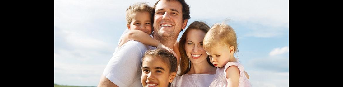 Familia en el campo