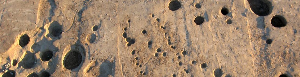Imagen de la planta cabaña Hierro I del yacimiento de La Cuesta