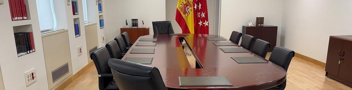 Sala Comisión vista frontal