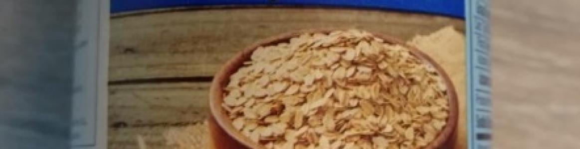Bebida de avena Etiqueta del producto afectado 2