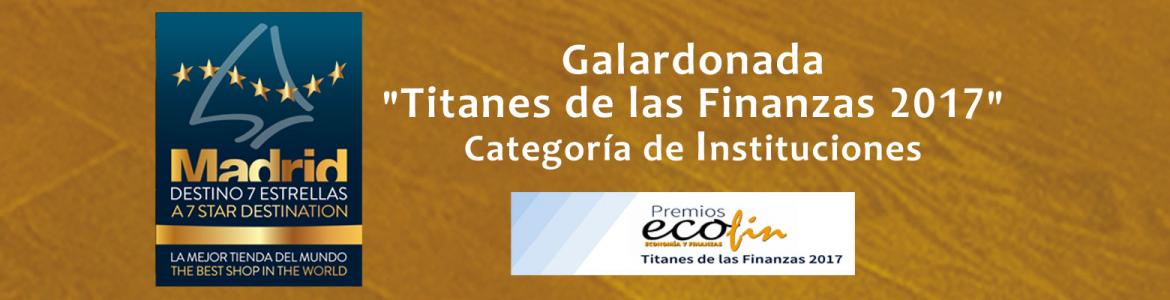 Premio Ecofin 2017 para Campaña Madrid Destino 7 Estrellas