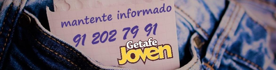 Centro de Información Juvenil de Getafe Bolsillo de pantalón vaquero con nota de número de teléfono y texto