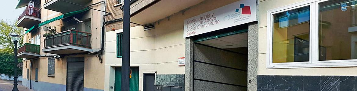 Fachada del Centro de Día de Soporte Social (CD) Getafe