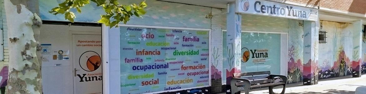 Fachada del Centro Ocupacional Yuna