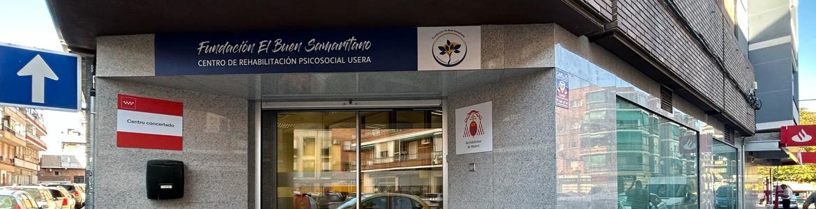 Centro de Rehabilitación Psicosocial Usera Fachada del Centro de Rehabilitación Psicosocial Usera