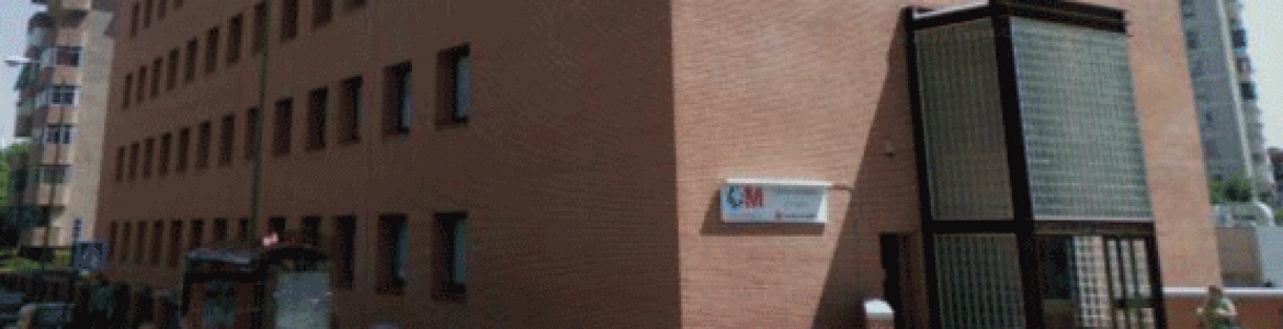 Fachada del Centro de Salud Menta de Villaverde