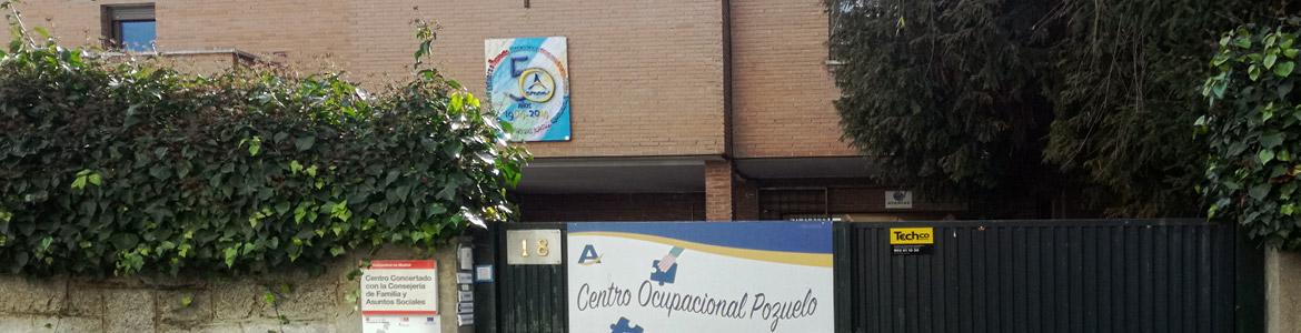 Centro Ocupacional Experimental AFANIAS Pozuelo Fachada del Centro Ocupacional Experimental AFANIAS Pozuelo